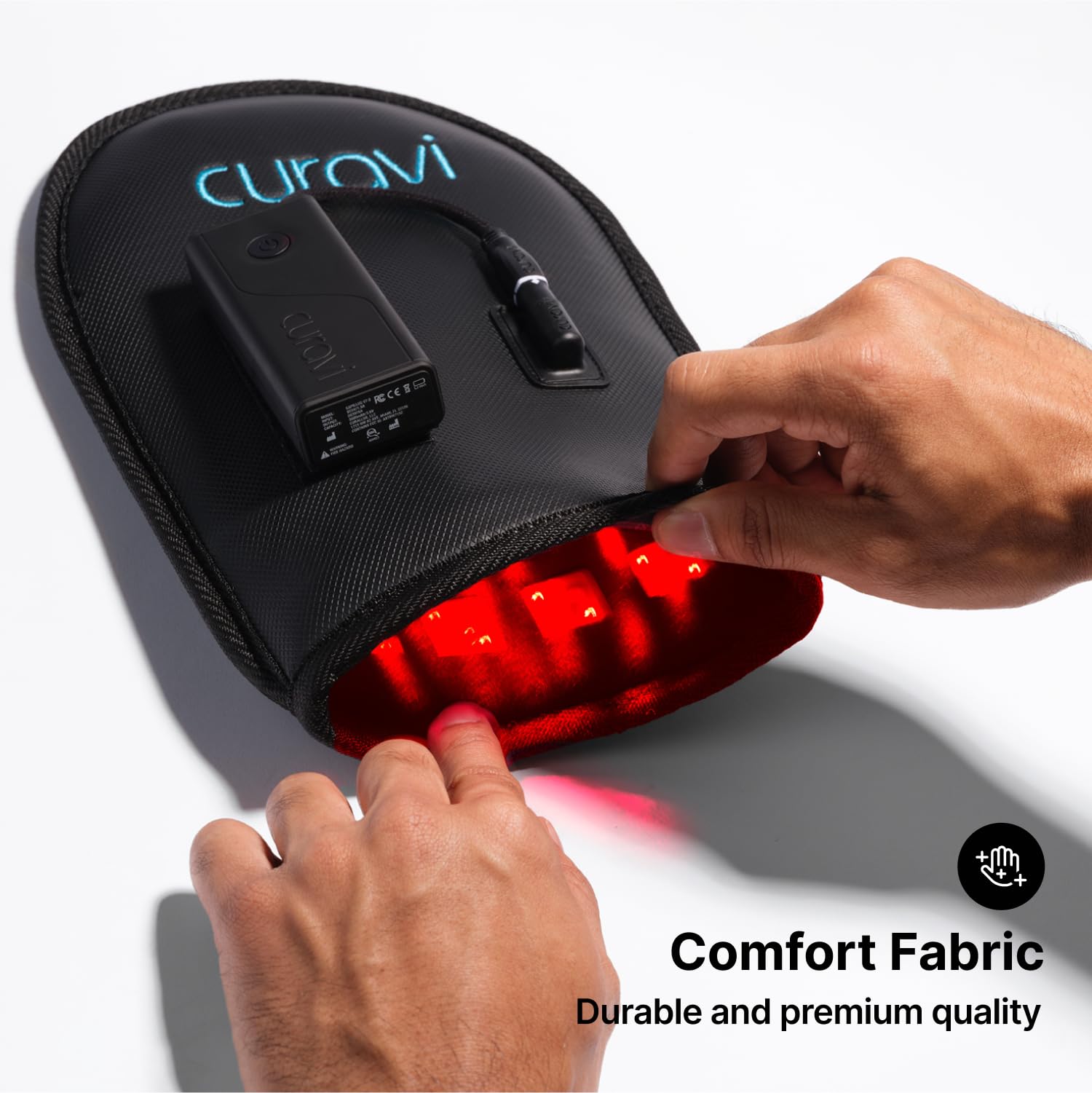 CURAVI Wellness Glove - Enhanced Comfort & Support for Hands and Wrists with Advanced Red CURAVIBuy Supplements Australia