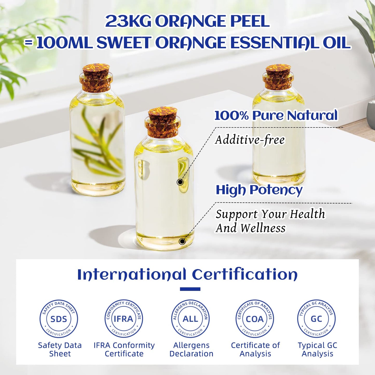 HIQILI Sandalwood Essential Oil and Sweet Orange Essential Oil, 100% Pure Natural for Diffuser - 3.38 Fl Oz HIQILIBuy Supplements Australia