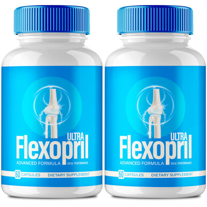 Flexopril Ultra Joint Support Capsules, Official Flexopril Supplement Pills, All-Natural Formula to Fortify Bones and Bolster Flexibility - Maximum Strength, FlexoprilUltra Pills Reviews (2 Pack) IDEAL PERFORMANCEBuy Supplements Australia