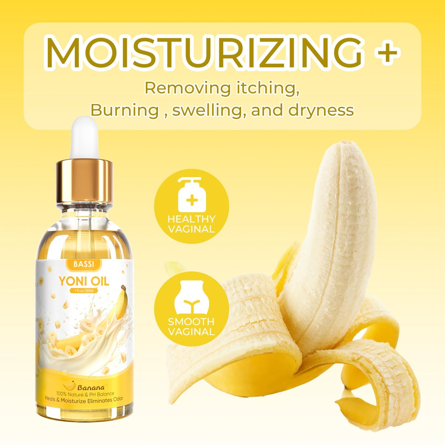 2PCS Yoni Oil Organic Feminine Oil Vaginal Moisturizer - Ph Balance for Women - Feminine Deodorant BASSIBuy Supplements Australia