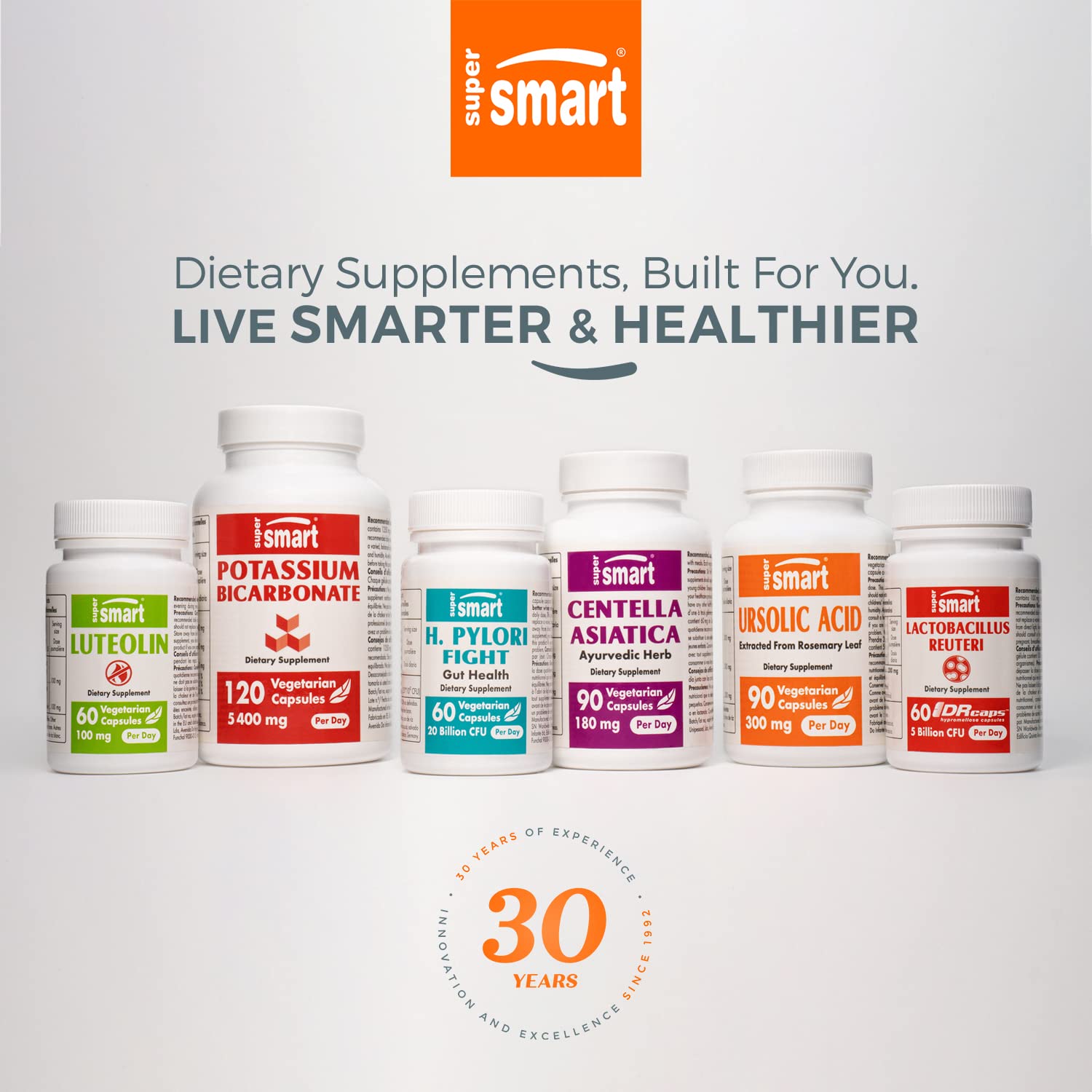 Supersmart - H. Pylori Fight Advanced Formula (Mastic Gum, Probiotics & Prebiotic) SupersmartBuy Supplements Australia
