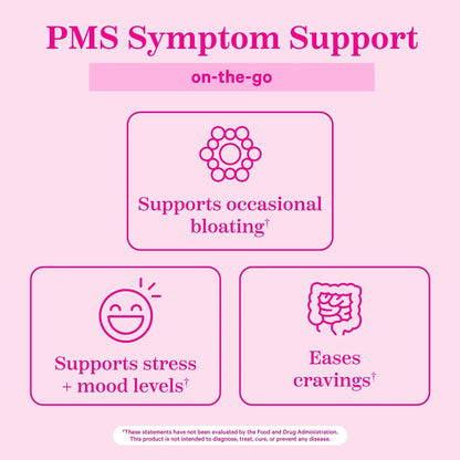 Pink Stork Organic PMS Support Sweets for Teens and Women - Simple & Natural Ingredients Vitamin B6 and Peppermint Pink StorkBuy Supplements Australia
