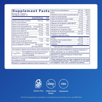 Pure Encapsulations Junior Nutrients - Kids & Teens Multivitamin - Without Iron - with Calcium, Vitamin D3 & Vitamin C - Non-GMO & Vegetarian - 120 Capsules Pure EncapsulationsBuy Supplements Australia
