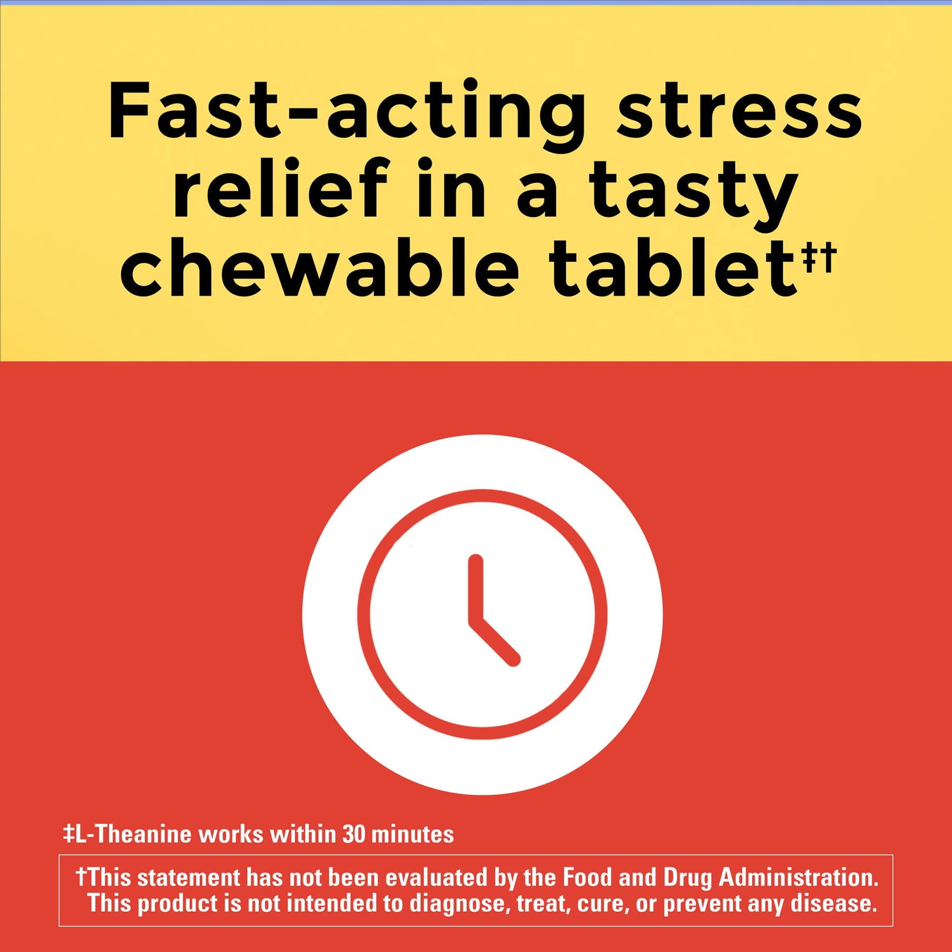 Nature Made Chewable L Theanine 200mg, L-Theanine Supplement for Stress Relief Nature MadeBuy Supplements Australia