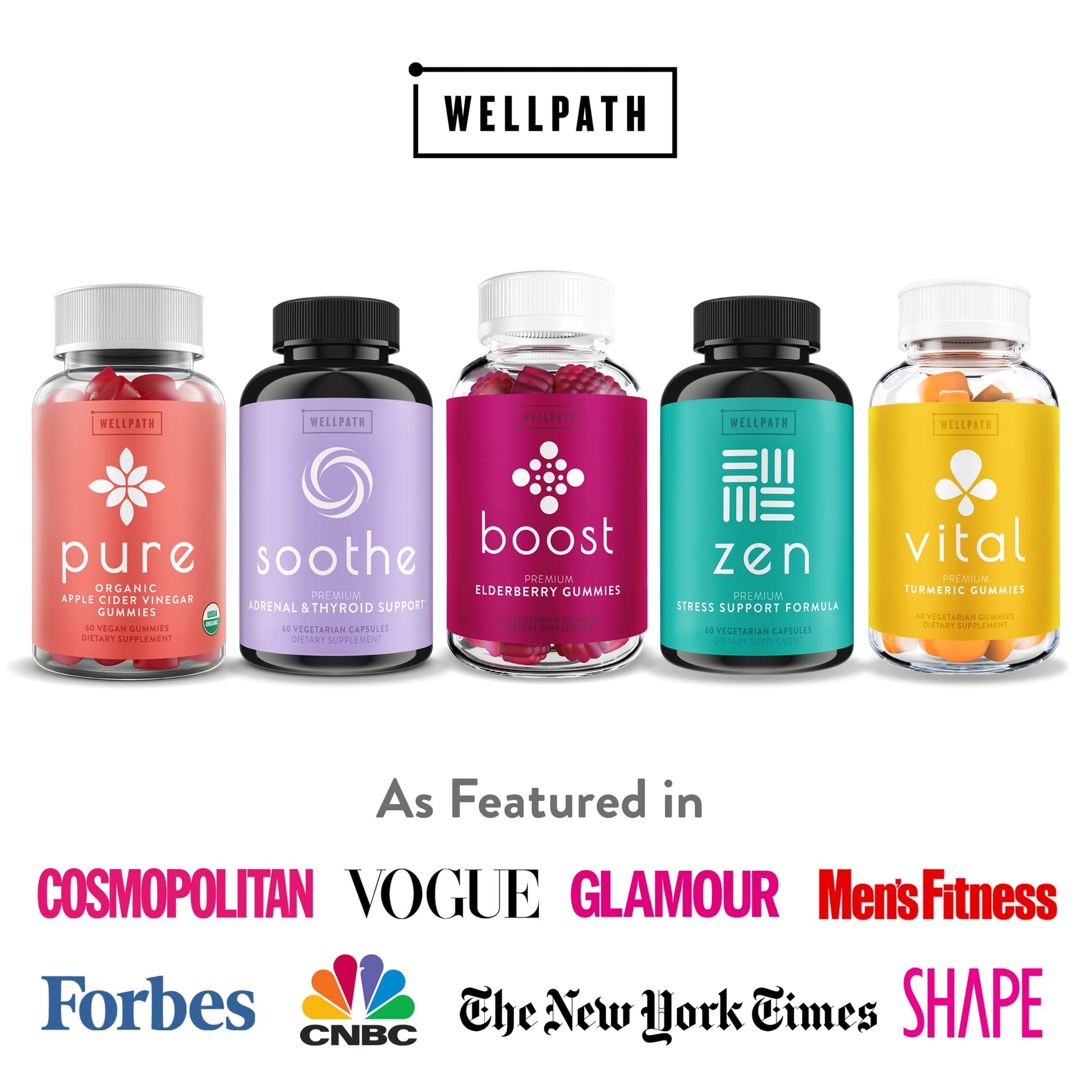 WellPath ACV Gummies with The Mother - USDA Organic, Vegan, Raw Apple Cider Vinegar WellPathBuy Supplements Australia