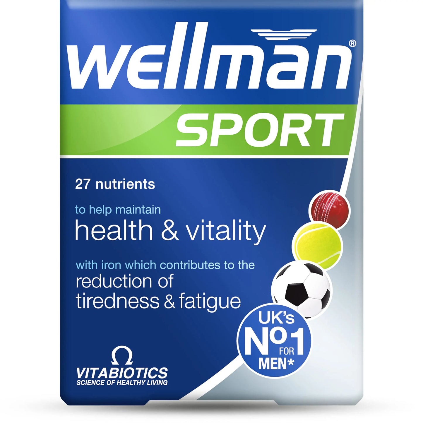 Vitabiotics Wellman Sport Tablets, 30 Tablets Wellman Vitabiotics