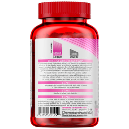 Hydroxycut Gummies + Women Strawberry 90ct HydroxycutBuy Supplements Australia