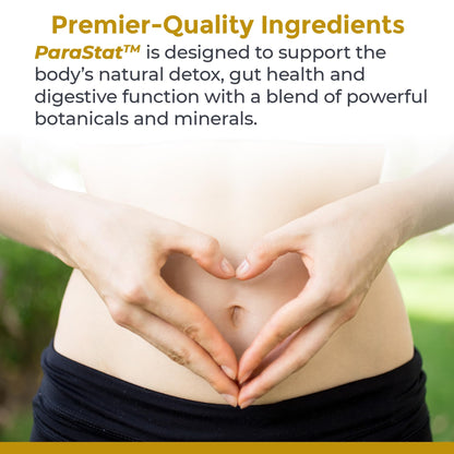 Premier Research Labs ParaStat - Intestinal Cleanse, Natural Gut Cleanse for Women & Men, Support for Colon Detox, Bloating, Digestion & Constipation - 90 Capsules (30 Day Supply) Premier Research LabsBuy Supplements Australia