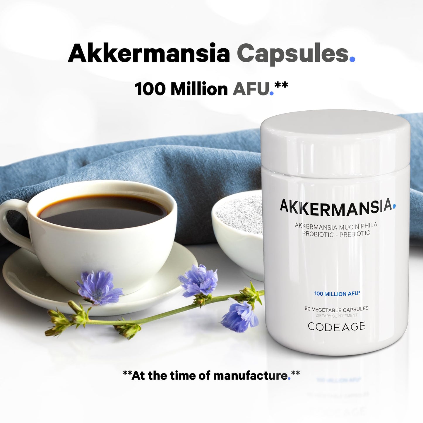 Codeage Akkermansia Muciniphila Probiotic Supplement - 3-Month Supply of Akkermansia CodeageBuy Supplements Australia