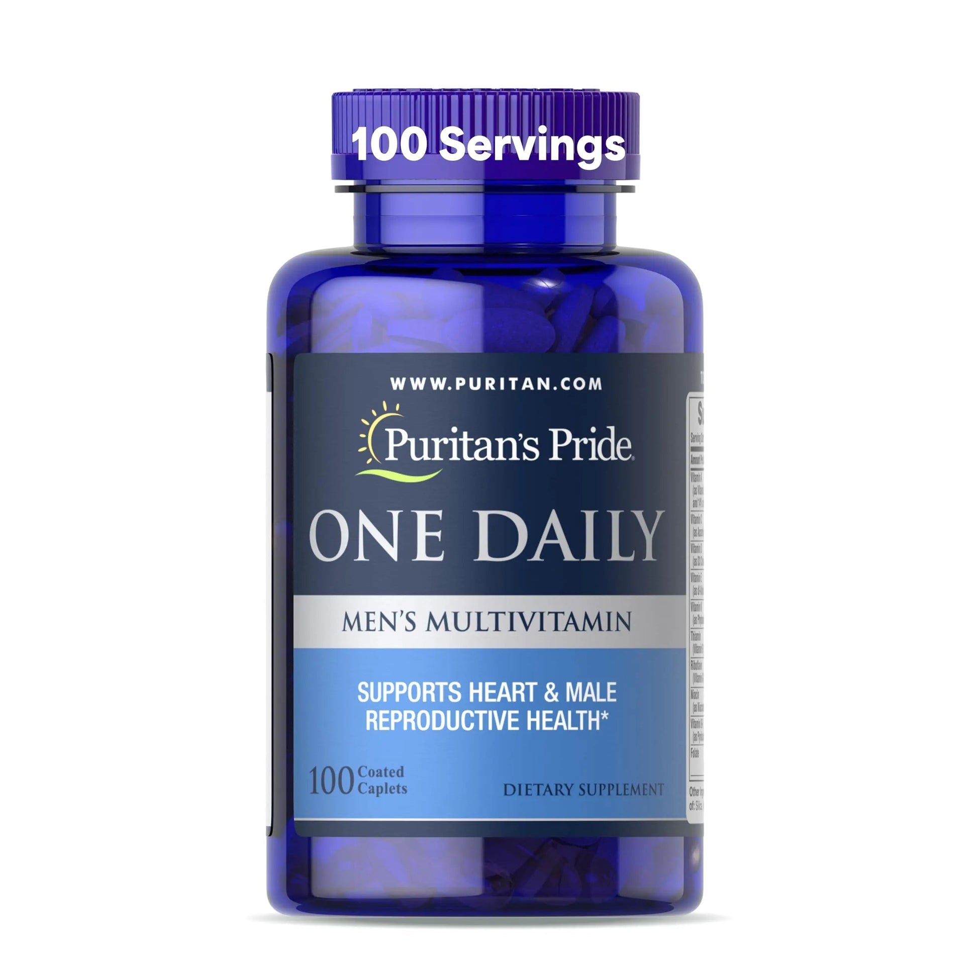 Puritan's Pride One Daily Men's Multivitamin, Dietary Supplement to Support Heart and Male Reproductive Health Puritan's PrideBuy Supplements Australia