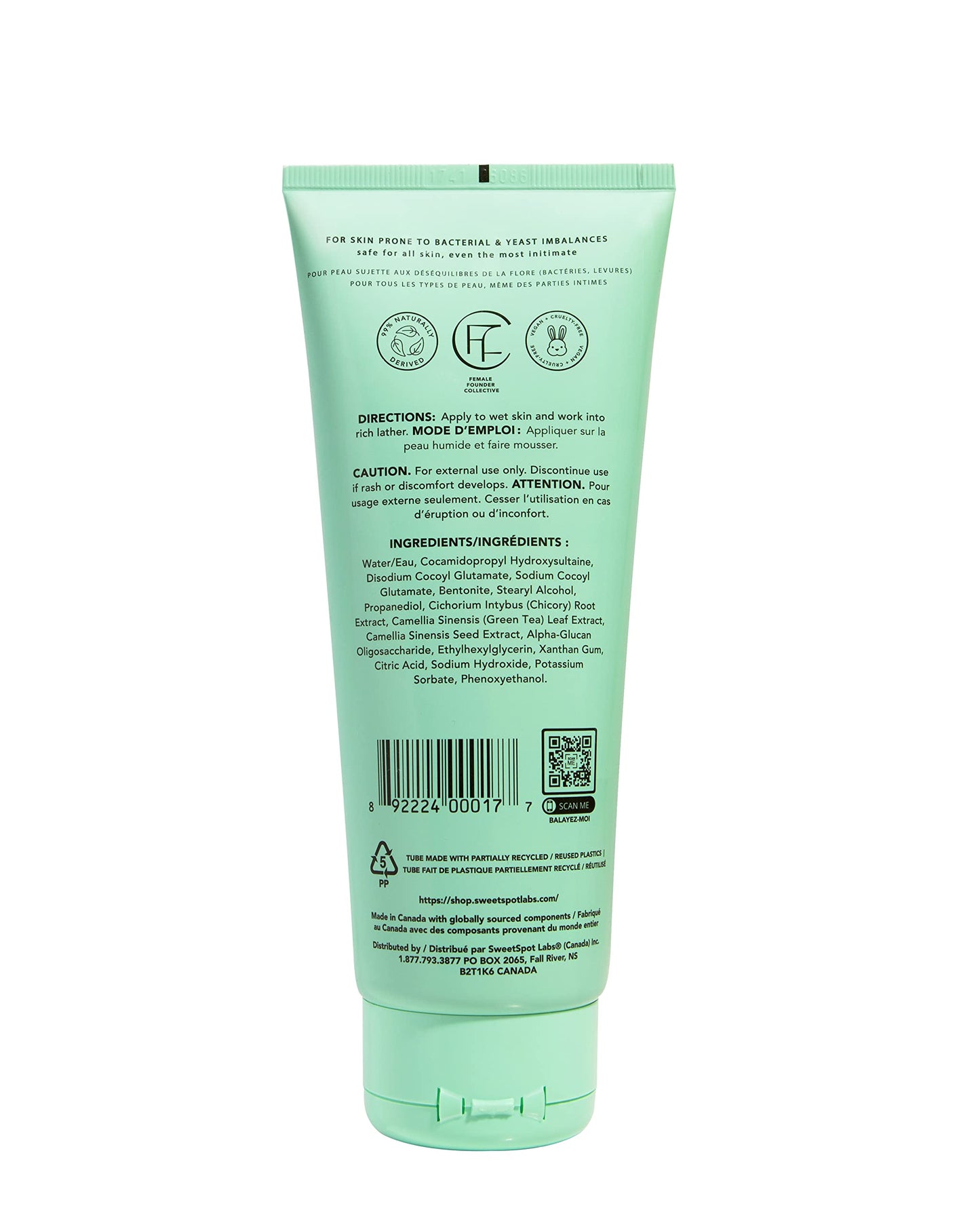 SweetSpot Labs Microbiome Balancing Feminine Wash, Clean, Gynecologist Tested & Approved SweetSpot LabsBuy Supplements Australia