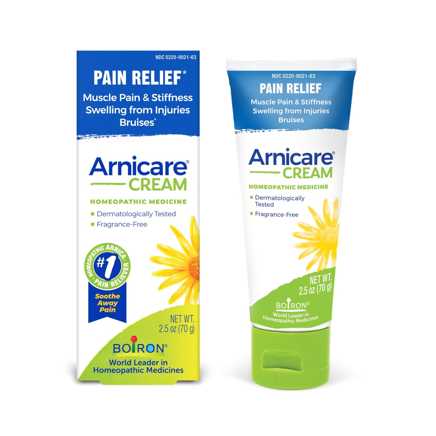 Boiron Arnicare Cream Natural Soothing Relief for Joint Pain, Muscle Pain, Swelling, Soreness, and Stiffness - Fast Absorbing and Fragrance-Free - 2.5 oz BoironBuy Supplements Australia