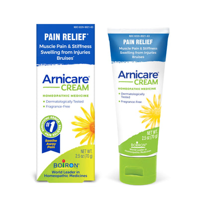 Boiron Arnicare Cream Natural Soothing Relief for Joint Pain, Muscle Pain, Swelling, Soreness, and Stiffness - Fast Absorbing and Fragrance-Free - 2.5 oz BoironBuy Supplements Australia