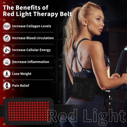 Red Light Therapy Belt, Infrared Light Therapy Wrap, 384PCS Red Light &Infrared Light HaSoCareBuy Supplements Australia