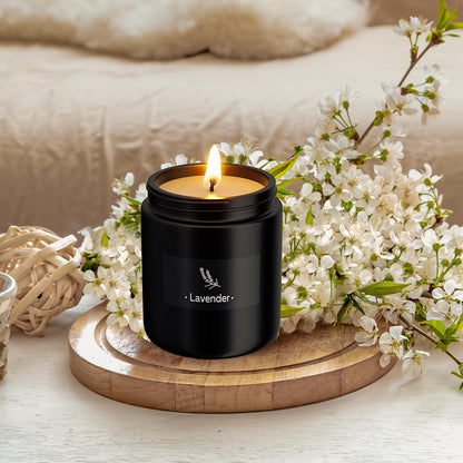 2 Pack Scented Candles for Home Scented, Strong Fragranced Aromatherapy Candles - 6 Oz TranquilBlissBuy Supplements Australia