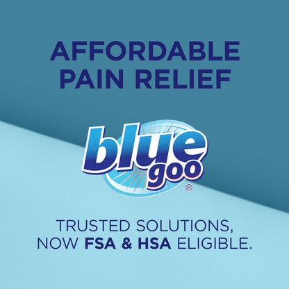 Blue Goo Pain Relieving Gel – Relief for Back, Neck, Muscle and Joint Pain, Fast-Acting Cooling and Soothing Relief with 100% Pure Emu Oil, 4 oz (1 Pack) Blue GooBuy Supplements Australia