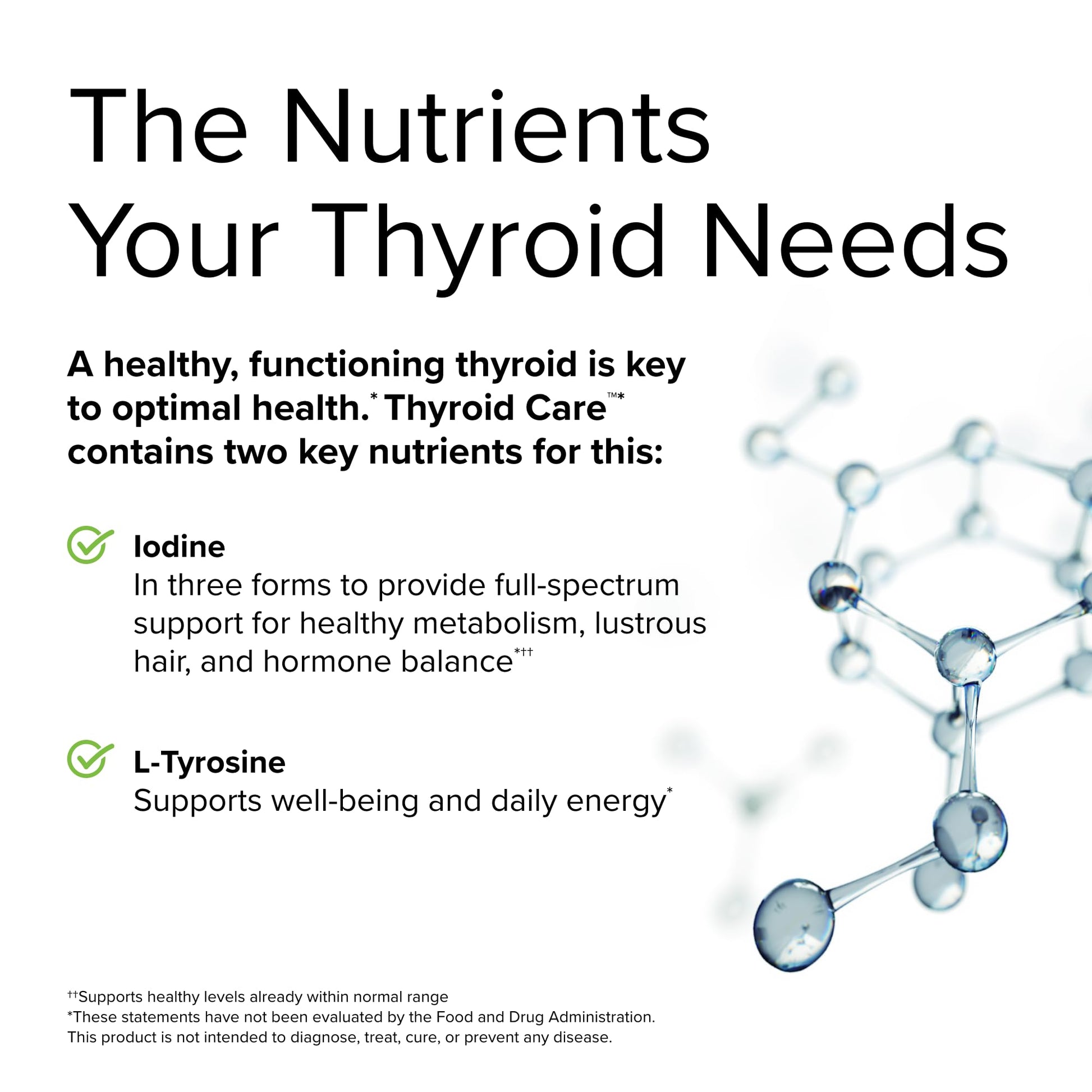 Terry Naturally Thyroid Care - 120 Capsules - Complete Metabolic Function - with Iodine Terry NaturallyBuy Supplements Australia