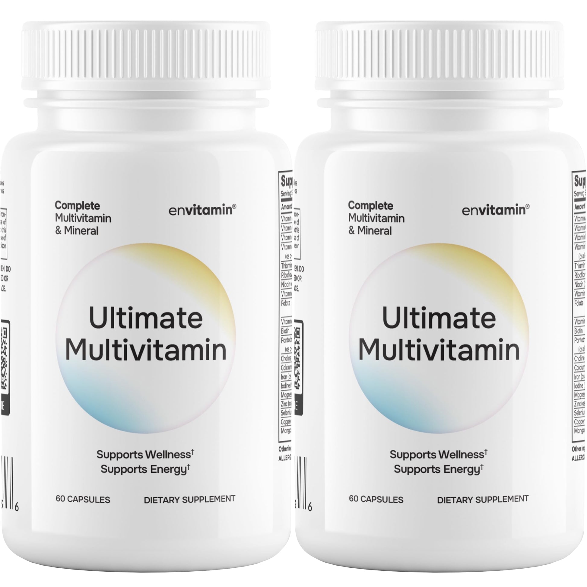 envitamin Ultimate Multivitamin Multimineral and Superfood with 42 Fruit and Vegetable Blend, 60 Count (Ultimate 2 Pack) envitaminBuy Supplements Australia