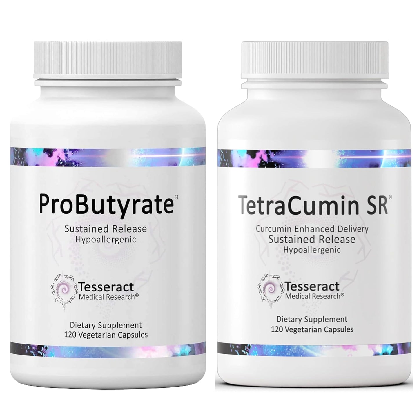 Tesseract Medical Research ProButyrate Gut Health Supplement, Butyric Acid Complex & TetraCumin SR Joint Support Supplement, Sustained Release Tesseract Medical ResearchBuy Supplements Australia