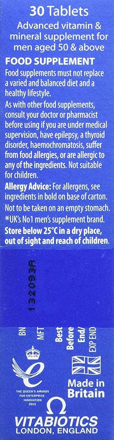 Wellman 4 X 50+ 30 Tablets WellmanBuy Supplements Australia