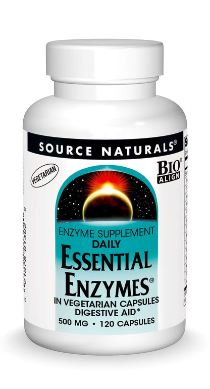 Source Naturals Essential Enzymes 500mg Bio-Aligned Multiple Enzyme Source NaturalsBuy Supplements Australia