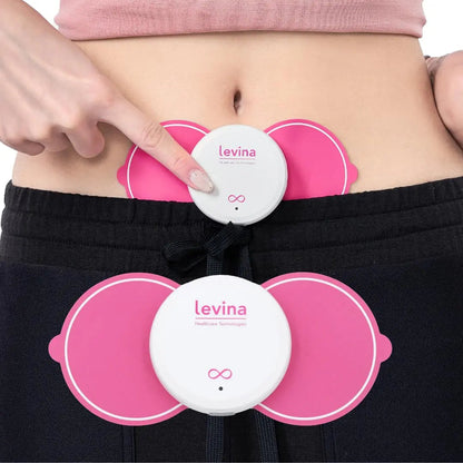 Levina Menstrual Period Relief Device - Wireless TENS Unit and Biocompatible Electrode Pads, Rechargeable, Magnetic Connection, Instant Cramp & PMS Relief, and Drug-Free, FSA HSA Eligible (RS-38) LevinaBuy Supplements Australia