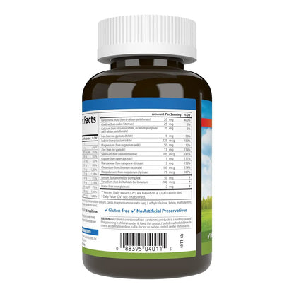Carlson - Super 1 Daily, Vegetarian Multiple Formula, Multivitamin, Optimal Wellness, 120 Tablets Carlson