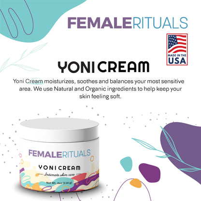 FEMALE RITUALS Vulva Moisturizing Cream - Vulva Care Balm - Clinically Tested Vaginal Moisturizer FEMALE RITUALSBuy Supplements Australia