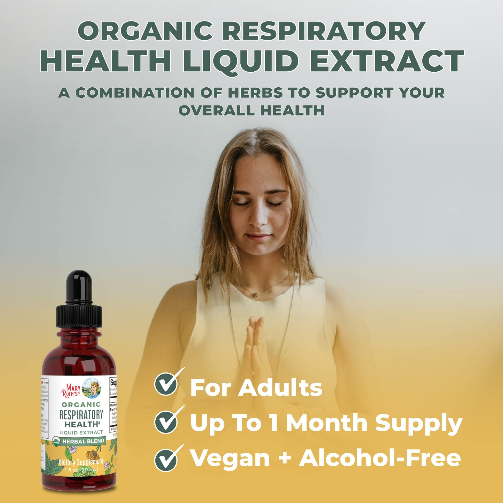 MaryRuth's | USDA Organic Respiratory Health Herbal Supplement Extract MaryRuth OrganicsBuy Supplements Australia