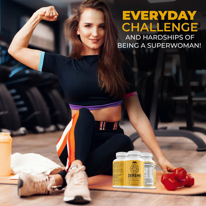 Warped Wellness Womens Supplement That Boosts Mood, Helps Relax The Mind & Body, Relieves Tension & Worries| Magnolia Bark for Female Specific Help| Serene Goddess | Vitamin Helps Boost Mood Warped WellnessBuy Supplements Australia
