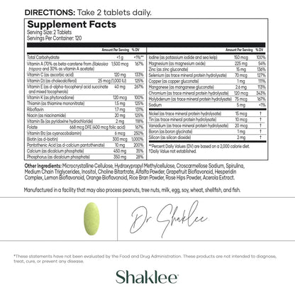 Shaklee - Vita-Lea® Men High Potency Multivitamin and Multimineral - Supports Heart, Immune, Bone, and Joint Health ShakleeBuy Supplements Australia