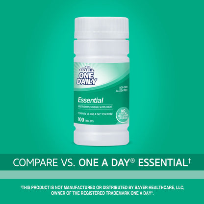 21st Century One Daily Essential Tablets, 100 Count 21st CenturyBuy Supplements Australia