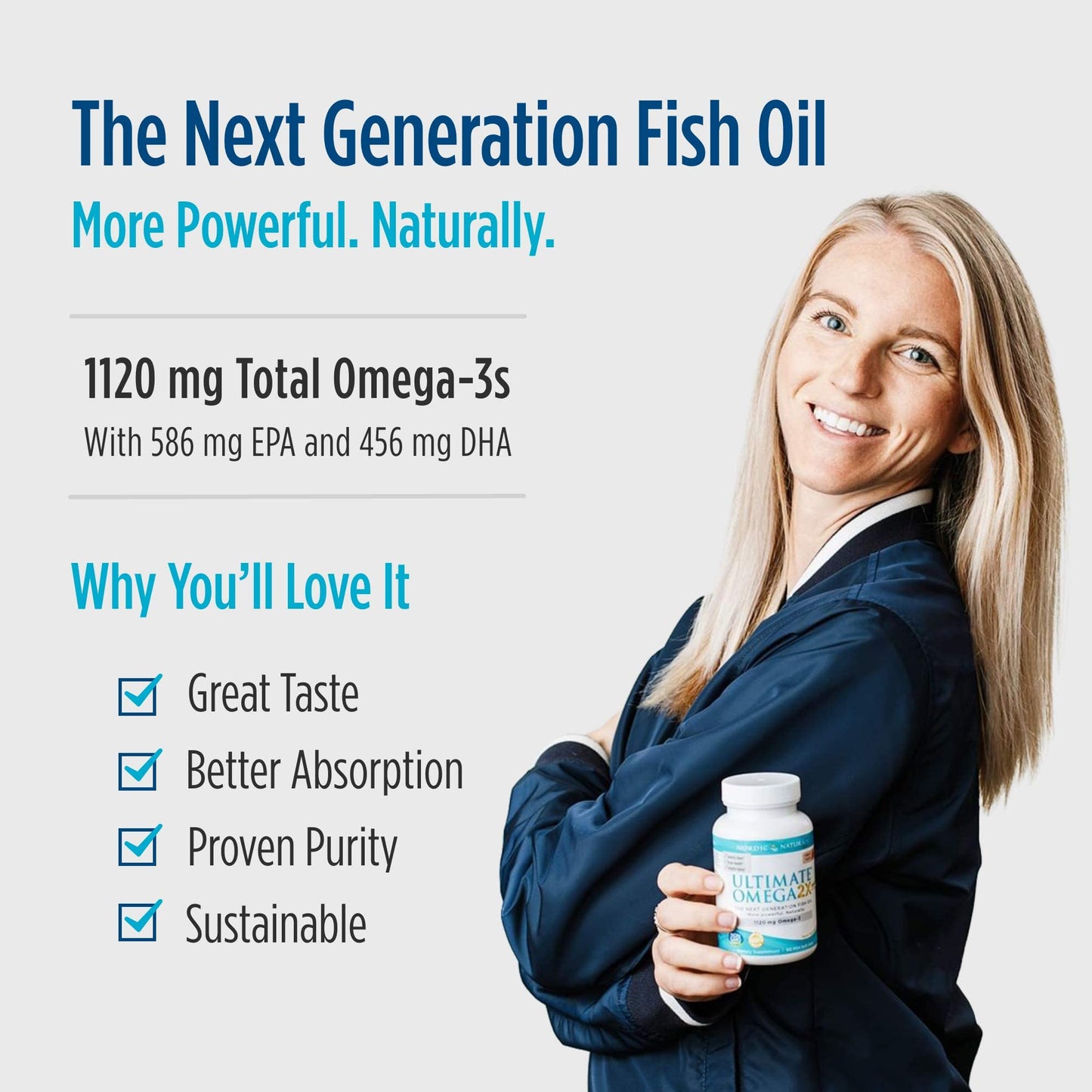 NORDIC NATURALS Ultimate Omega Minis, 60 CT Nordic NaturalsBuy Supplements Australia