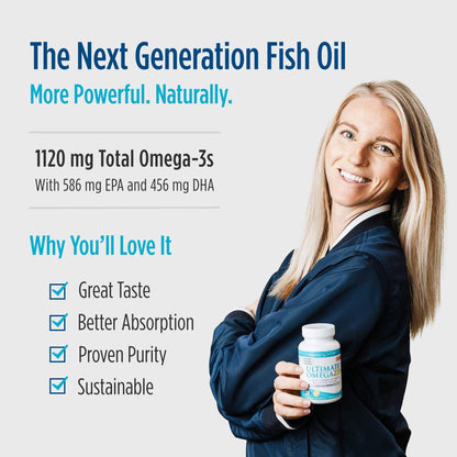 NORDIC NATURALS Ultimate Omega Minis, 60 CT Nordic NaturalsBuy Supplements Australia