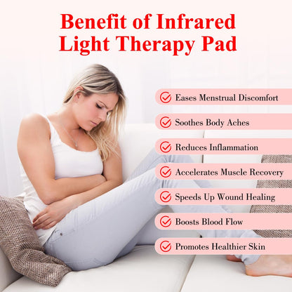 Red Light Therapy Belt for Body, Infrared Light Therapy for Pain Relief, Waterproof Red Light Therapy USUIEBuy Supplements Australia