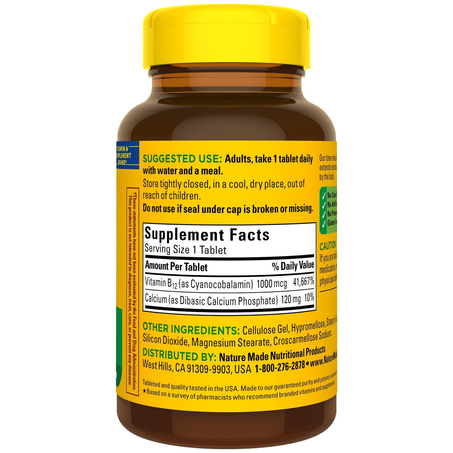 Nature Made Vitamin B12 1000 mcg, Dietary Supplement For Energy Metabolism Support Nature MadeBuy Supplements Australia
