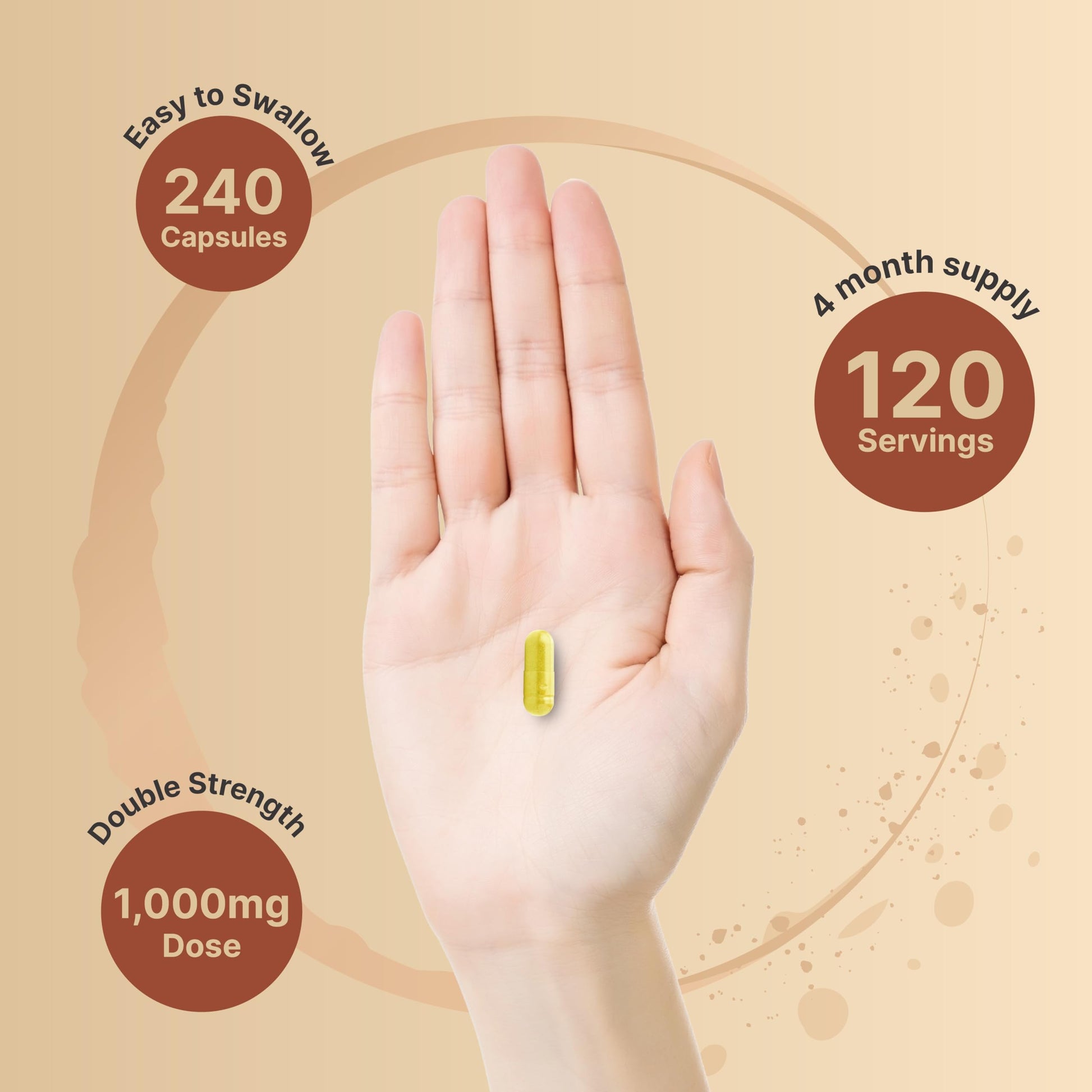 NatureBell Quercetin 1000mg Per Serving | 240 Capsules, Ultra Strength Quercetin NatureBellBuy Supplements Australia