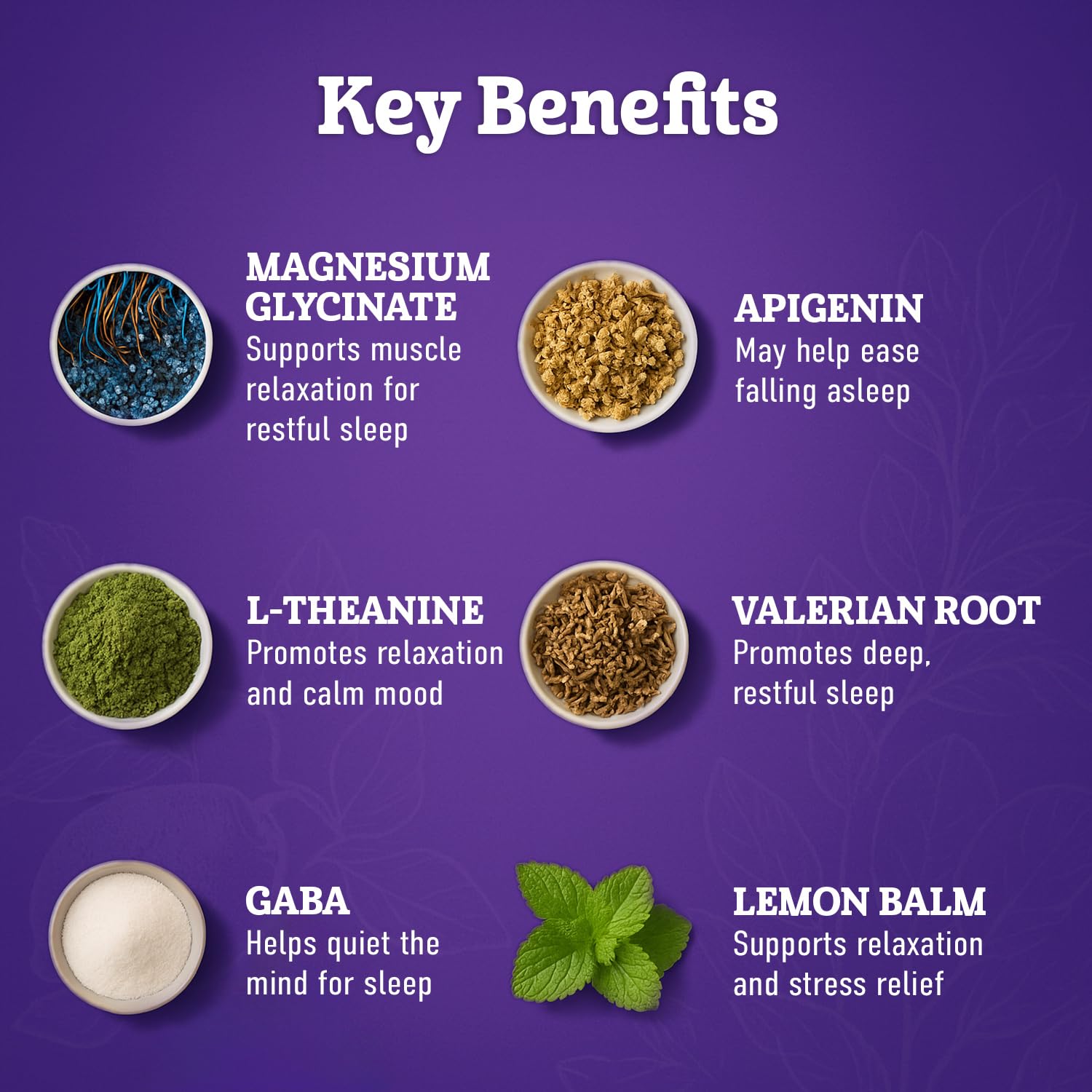 Magnesium Glycinate Powder for Sleep - Magnesium Sleep Aid Without Melatonin - Natural Sleep Drink Mix with GABA, L-Theanine, Apigenin, Valerian & Lemon Balm Dr. MatthewBuy Supplements Australia