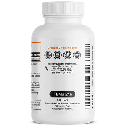 Bronson Vitamin A 10,000 IU Premium Non-GMO Formula Supports Healthy Vision BronsonBuy Supplements Australia