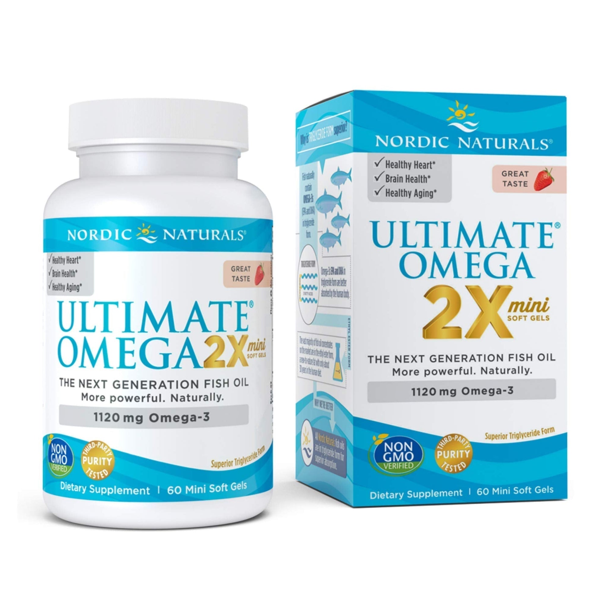NORDIC NATURALS Ultimate Omega Minis, 60 CT Nordic NaturalsBuy Supplements Australia