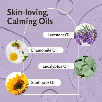 Lavender Massage Oil with Collagen and Stem Cells - Skin Tightening Massage Oil for Mass M3 NaturalsBuy Supplements Australia
