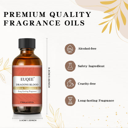 EUQEE Dragons Blood Fragrance Oils, 60ml Scent Essential Oils with Glass Dropper for Diffusers EUQEEBuy Supplements Australia