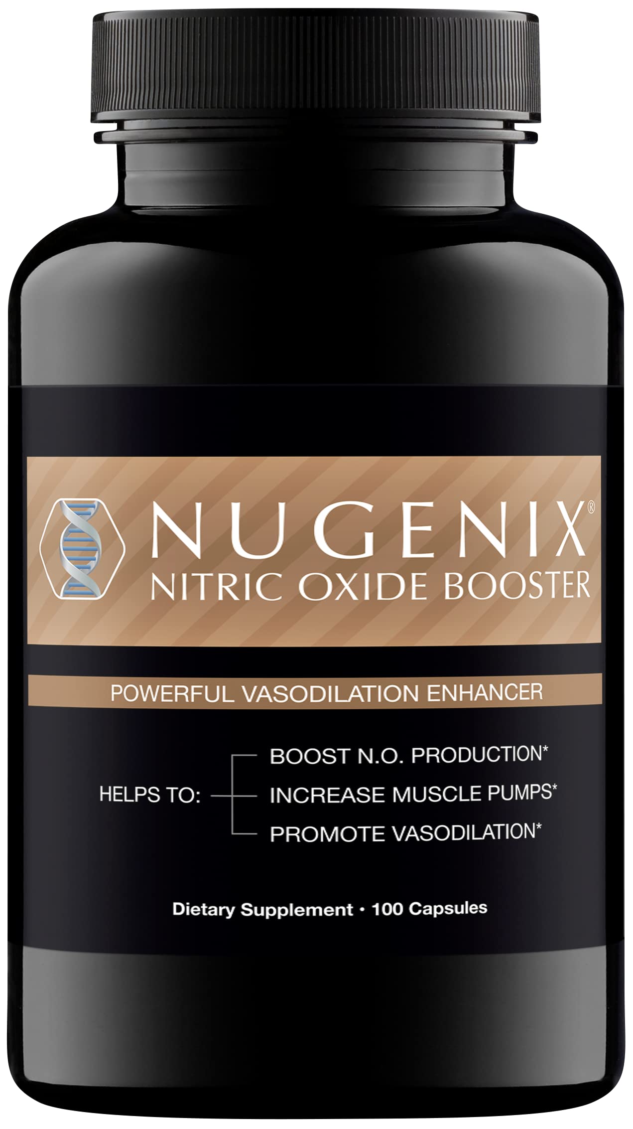Nugenix Nitric Oxide Booster Horny Goat Weed Supplements Bundle