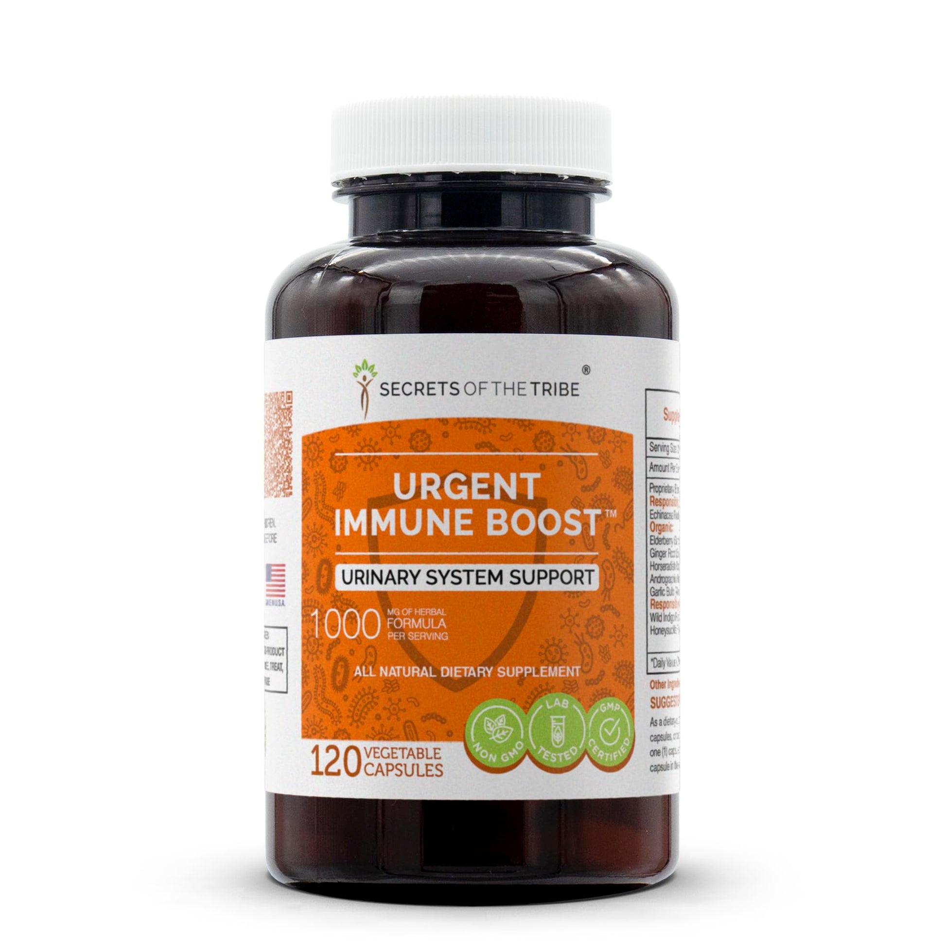 Secrets of the Tribe - Urgent Immune Boost, Immune Boost Formula, Herbal Supplement Blend (120 Capsules) Secrets of the TribeBuy Supplements Australia