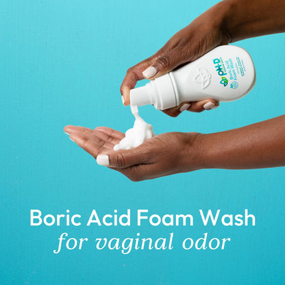pH-D Feminine Health - Boric Acid Foam Wash - pH-Balanced, Paraben-Free, and Plant-based pH-D Feminine Health SupportBuy Supplements Australia