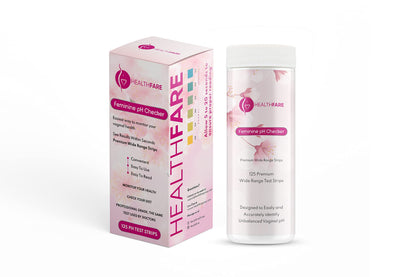 Healthfare Feminine pH Checker Test Strips to Monitor Intimate Health, Balance pH Level 3.0-5.5 HealthfareBuy Supplements Australia