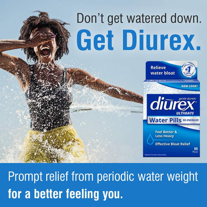 Diurex Ultimate Re-Energizing Water Pills - Maximum Strength Diuretic - Relieve Water Bloat DiurexBuy Supplements Australia