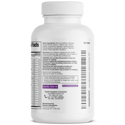 Bronson ONE Daily Women’s 50+ Complete Multivitamin Multimineral, 90 Tablets BronsonBuy Supplements Australia