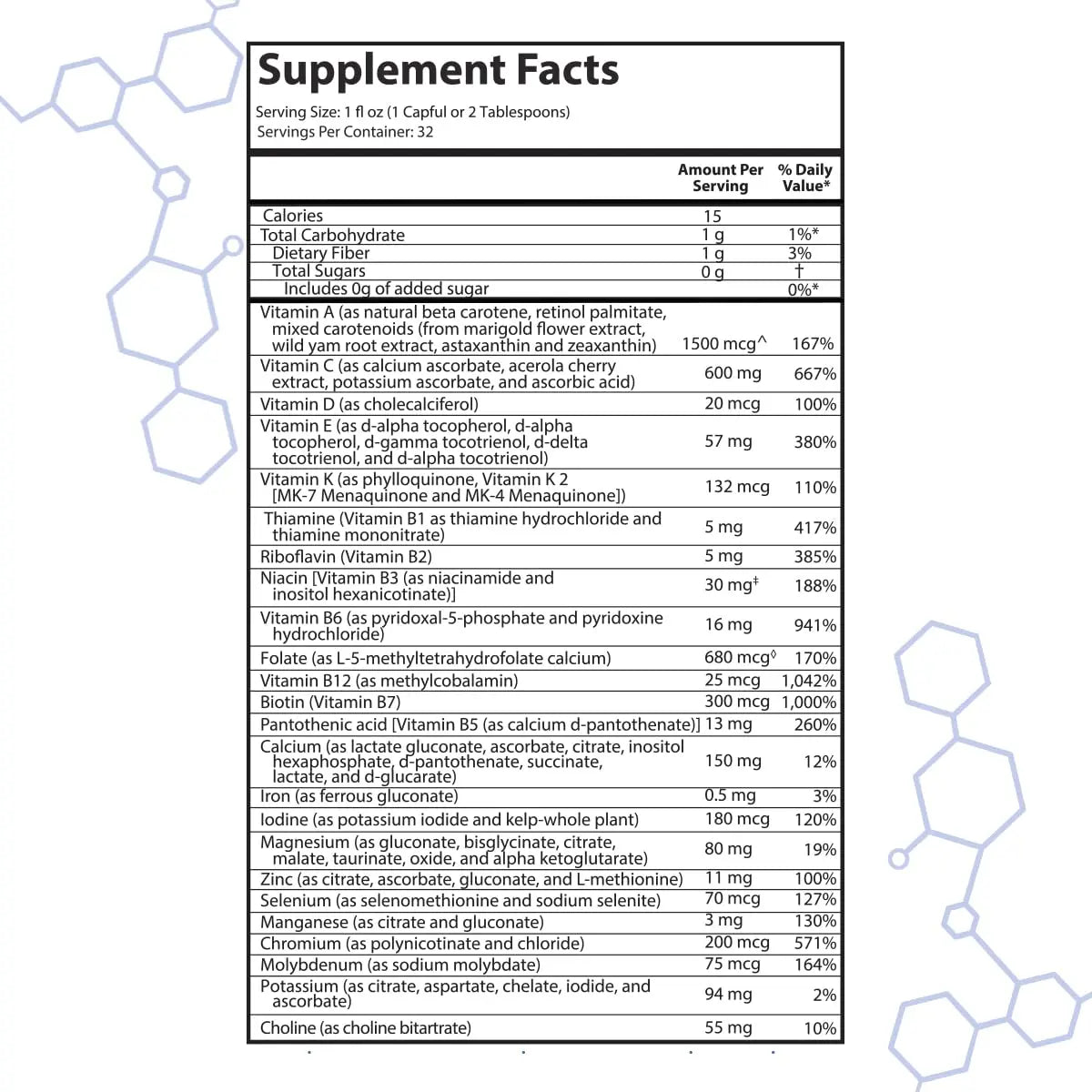 intraMAX Drucker Labs Organic Sugar-Free All-in-One Performance Liquid Multivitamin for Men & Women | intraMAXBuy Supplements Australia