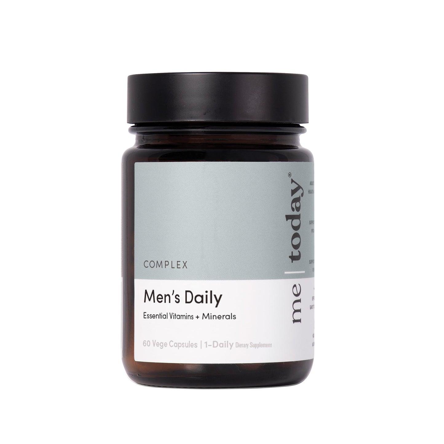 me today Multivitamin for Men, Mineral Supplements with 27 Vitamins, Minerals and Herbs, Including D, C, A, B, Biotin and Zinc, Vegetarian | General Health Supplements | 60 Capsules me todayBuy Supplements Australia
